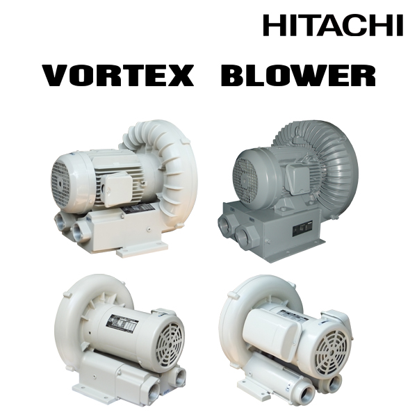 Máy thổi khí 1 pha 0.36 kW 11.8 kPa VB-004s-DN Hitachi Vortex Blower